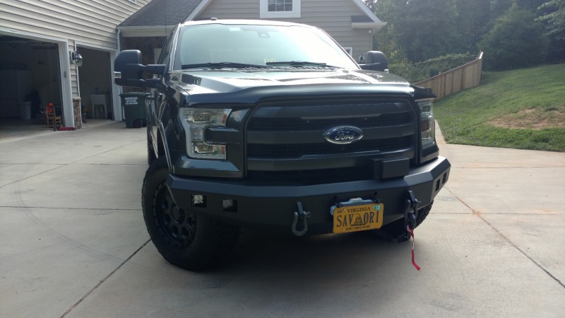 Ford F-150 Front Bumper - Road Armor - Stealth - `15-`17